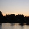 Sunset over Lake